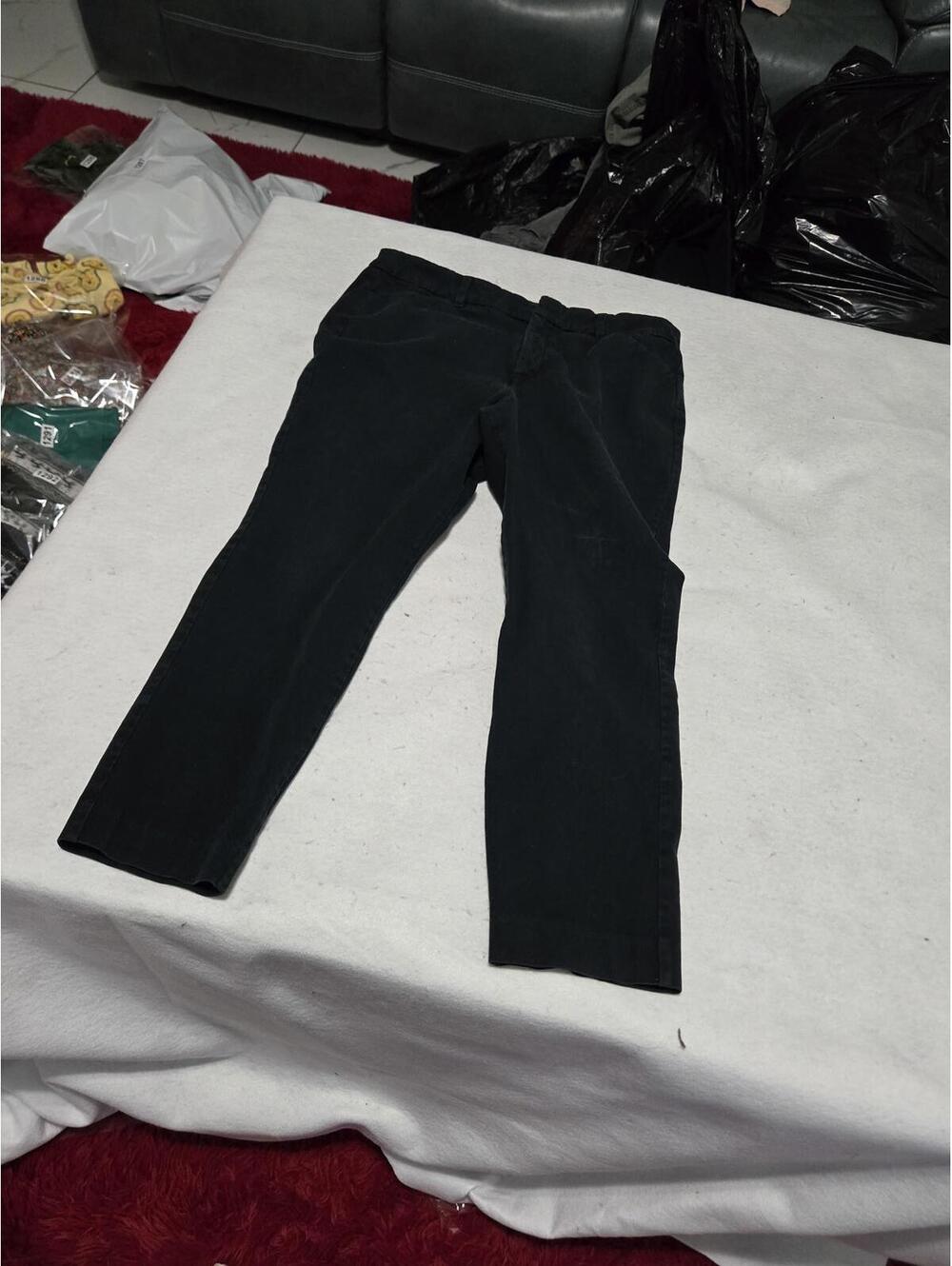 Old Navy Black Casual Pants size 12 pixie skinny